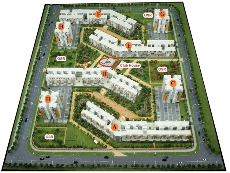 Master Plan of Mahindra Iris Court in Chengalpattu, Chennai - Image 132326