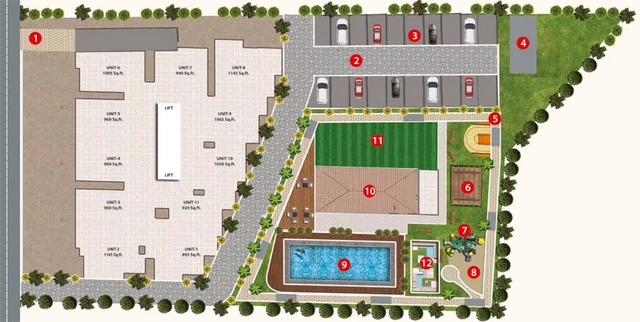 Master Plan of MBR Suave in Whitefield, Bangalore - Image 132374