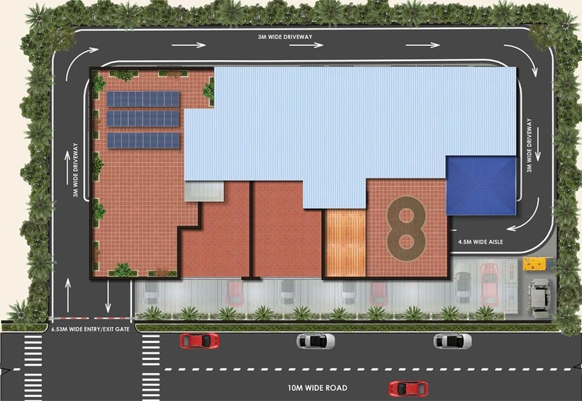 Master Plan of Spyka Cygnus in Padur, Chennai - Image 132444