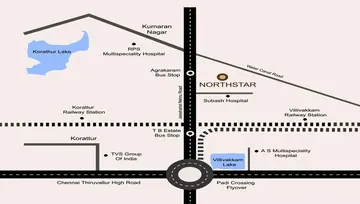 Location of Pavani North Star - Image 132461