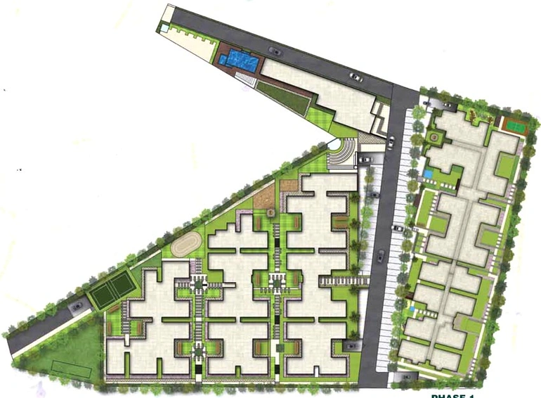 Master Plan of NR Windgates in Thanisandra, Bangalore - Image 132503