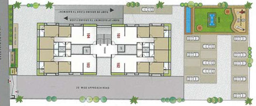 Master Plan of Shree Vandan Height in Punagam, Surat - Image 92023