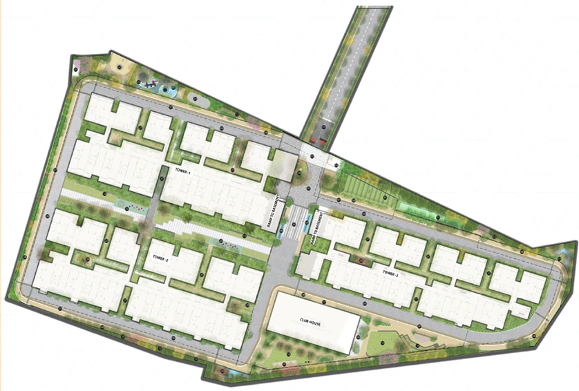 Master Plan of Deevyashakti Amara in Rajendra Nagar, Hyderabad - Image 132607