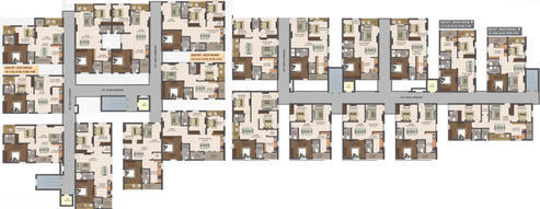 Floor Plan of Jai Sri Devi Homes Khyathi in Chandanagar, Hyderabad - Image 132615
