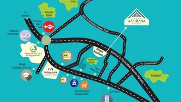 Location of Dream Aashiana - Image 132648