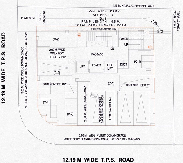 Master Plan of Rushabh Sky Ambience in Paldi, Ahmedabad - Image 92446