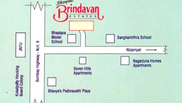 Location of Bhavya Brindavan Estates - Image 133526