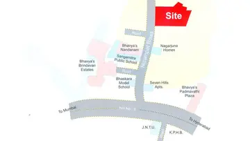 Location of Bhavyas Anandam - Image 133534