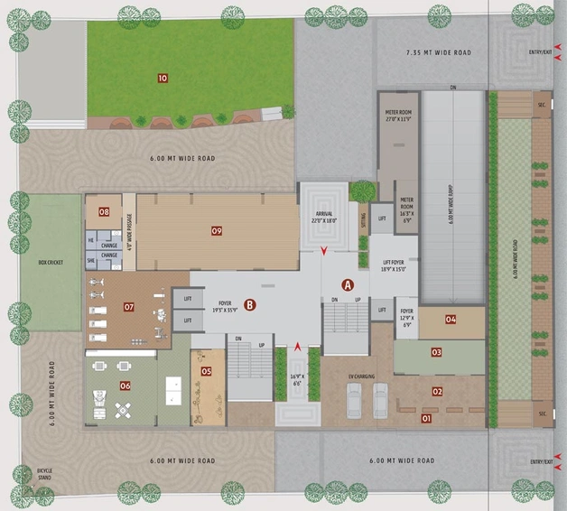 Master Plan of Shakti Essence 171 in Jodhpur Village, Ahmedabad - Image 92082
