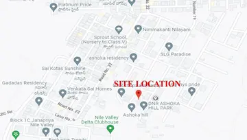 Location of DNR Adhya Residency - Image 133697