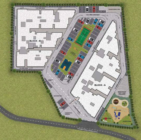 Master Plan of Spyka Bliss in Guduvancheri, Chennai - Image 133713