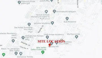 Location of DNR Adith Residency - Image 133714