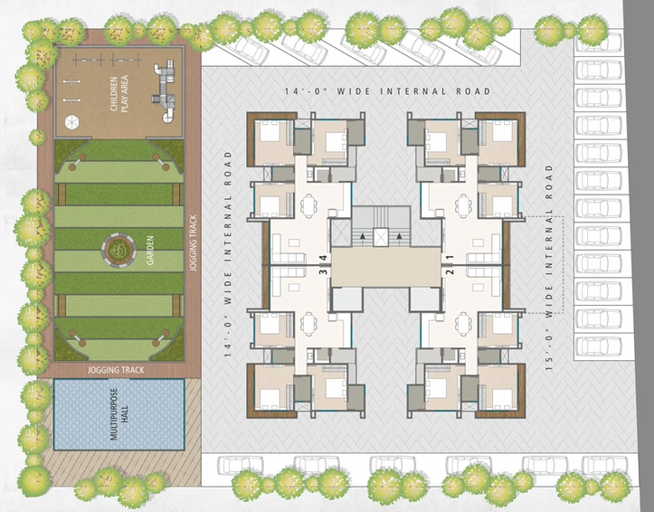 Master Plan of Capital Calisto in Palanpur, Surat - Image 92394