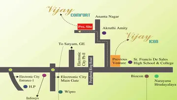 Location of Vijay Comfort - Image 133804