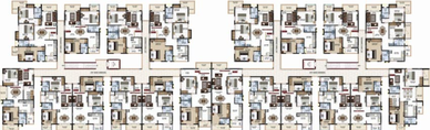 Floor Plan of Saibya Sterling in HSR Layout, Bangalore - Image 133935