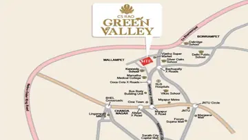 Location of Greater CS Rao Green Valley - Image 134010