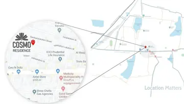 Location of Sudarsan Cosmo Residence - Image 133993