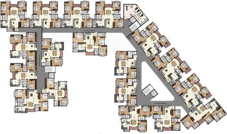 Floor Plan of VNR Hywinds in Vanagaram, Chennai - Image 134066