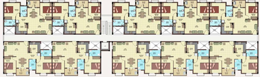 Floor Plan of TVS Emerald Green Hills in Perungalathur, Chennai - Image 134153