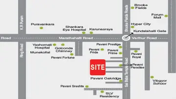 Location of Pavani Ishta - Image 134268