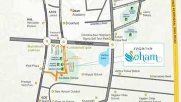 Location of Saranya Soham - Image 134298