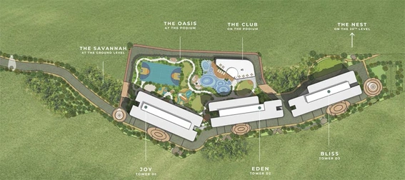 Master Plan of Ashar Merac in Thane West, Thane - Image 134396