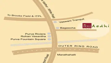 Location of Meru Aadhi Apartments - Image 134415