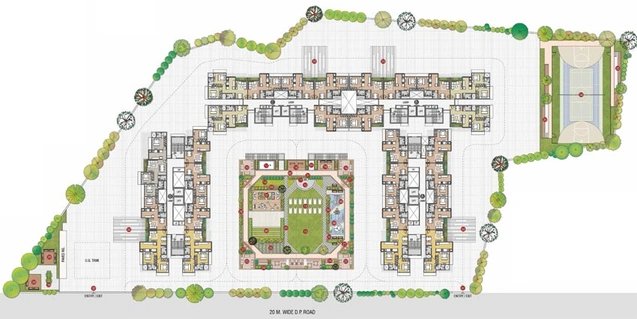 Master Plan of Bachraj Legend in Virar West, Palghar - Image 134503