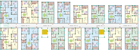 Floor Plan of Jai Sri Devi Homes Lavender in Chandanagar, Hyderabad - Image 134512