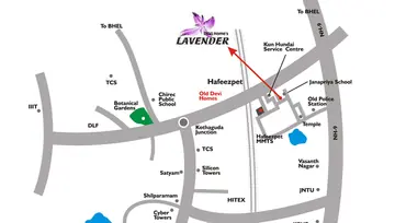 Location of Jai Sri Devi Homes Lavender - Image 134511
