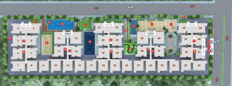 Master Plan of Vaishno Lotus in Sarjapur, Bangalore - Image 134537