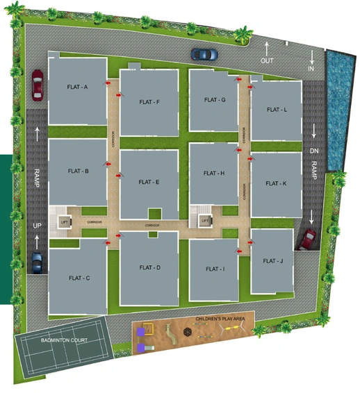 Master Plan of Whitestone Veroso in Whitefield, Bangalore - Image 134531