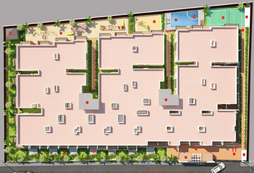 Master Plan of Vasudha Springs in Belathur, Bangalore - Image 134610
