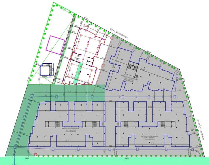 Master Plan of JP Dev Manek Residency in Vatva, Ahmedabad - Image 94723