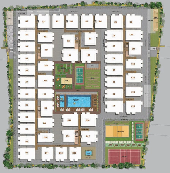 Master Plan of Vaishno Signature in Hoodi, Bangalore - Image 134640