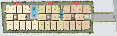 Master Plan of Vaishno Solitaire in Ramamurthy Nagar, Bangalore - Image 134680