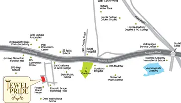 Location of Greater Jewel Pride - Image 134695