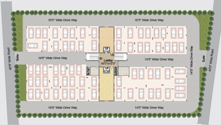 Master Plan of Greater Jewel Pride in Kompally, Hyderabad - Image 134697