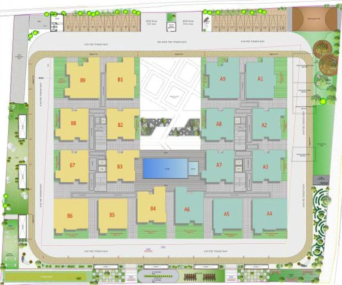 Master Plan of Vaishno Spark in Krishnarajapuram, Bangalore - Image 134725