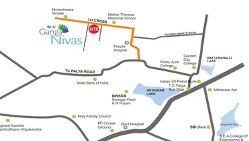 Location of SLV Ganga Nivas - Image 135066