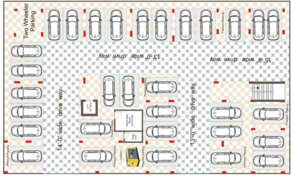 Master Plan of KSR Fortune Heights in Nizampet, Hyderabad - Image 134779