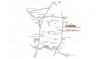 Location of Vajram Newtown 2 - Image 134840