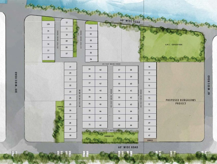 Master Plan of Shilaj Vaikunth in Shilaj, Ahmedabad - Image 94738