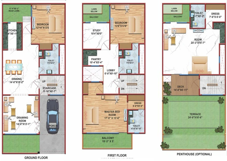 4 BHK House/Villa in Vanshika Ontario in Faizabad Road, Lucknow - Image 805400