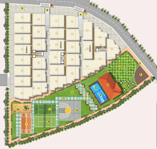 Master Plan of Sri Sai Sarovar in Krishnarajapuram, Bangalore - Image 134938