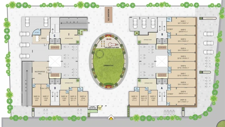 Master Plan of Sarthi Heritage in Vinzol, Ahmedabad - Image 92508