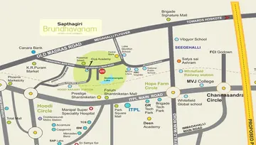 Location of Sapthagiri Brundhavanam - Image 134971