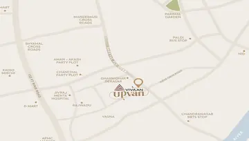 Location of Vivaan Upvan - Image 94756