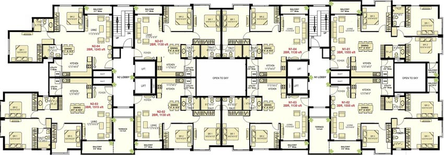 Floor Plan of SNN Raj Neeladri in Electronic City, Bangalore - Image 135032