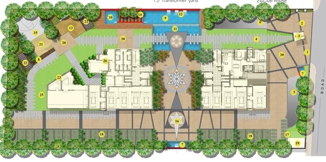 Master Plan of SNN Raj Neeladri in Electronic City, Bangalore - Image 135033